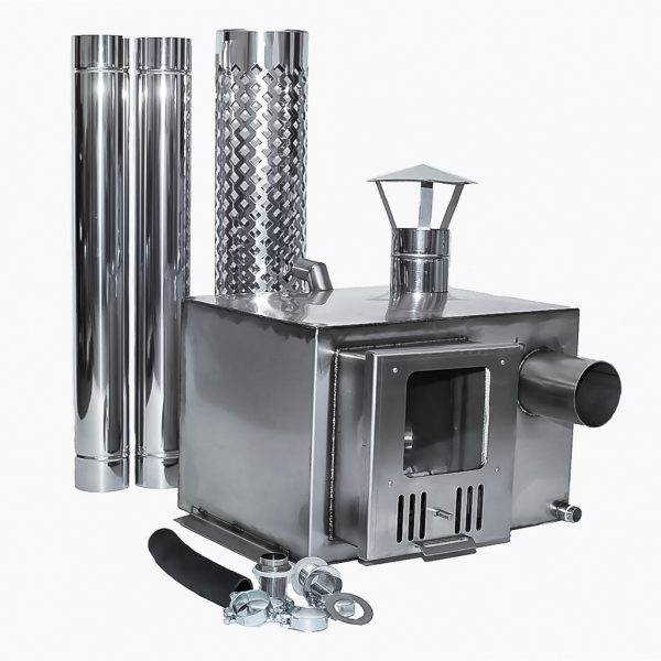 Stainless steel stove set (integrated stove)
