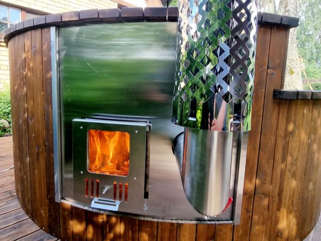 Malkas krāsns nerūsējošā tērauda