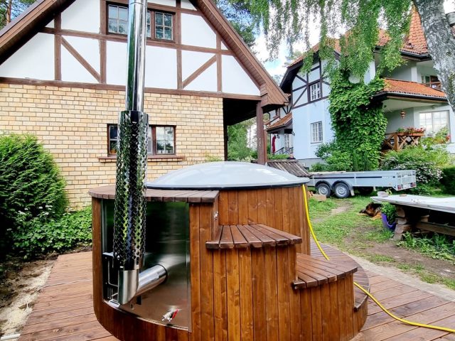 Kubls ar integrētu krāsni