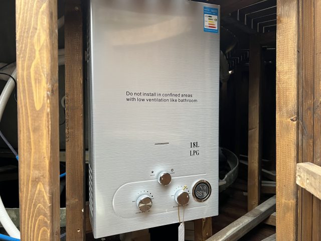 Kubls ar gāzes apsildi