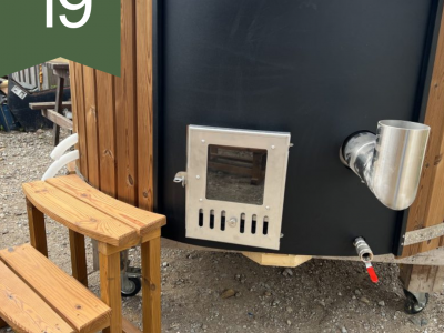 Kubls ar termokoka apdari, integrētu krāsni, krāsns aizsargu…